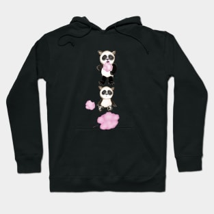 Cotton Candy Panda Hoodie